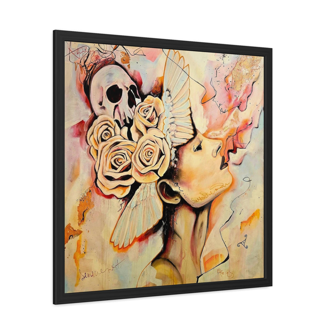 Framed Fine print art (Freya)