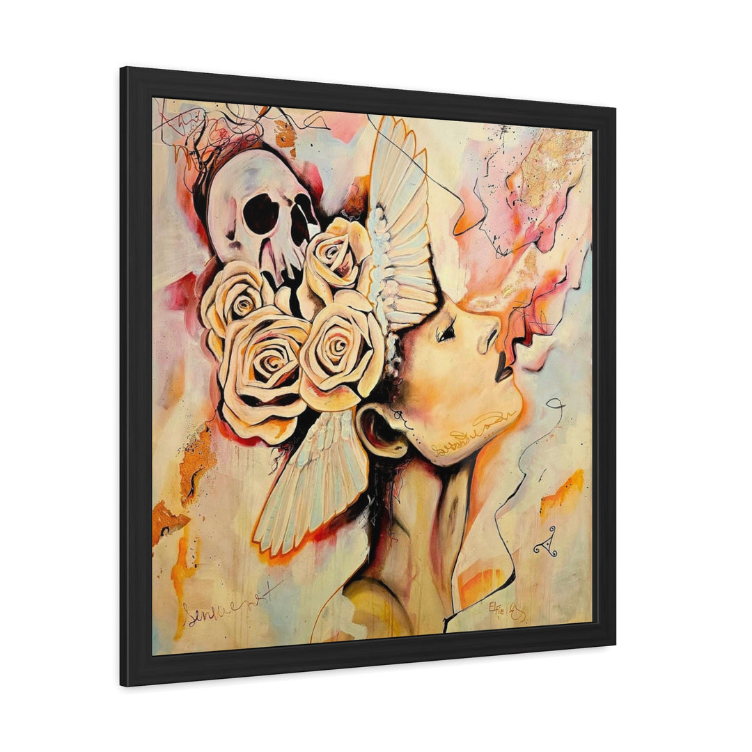 Framed Fine print art (Freya)