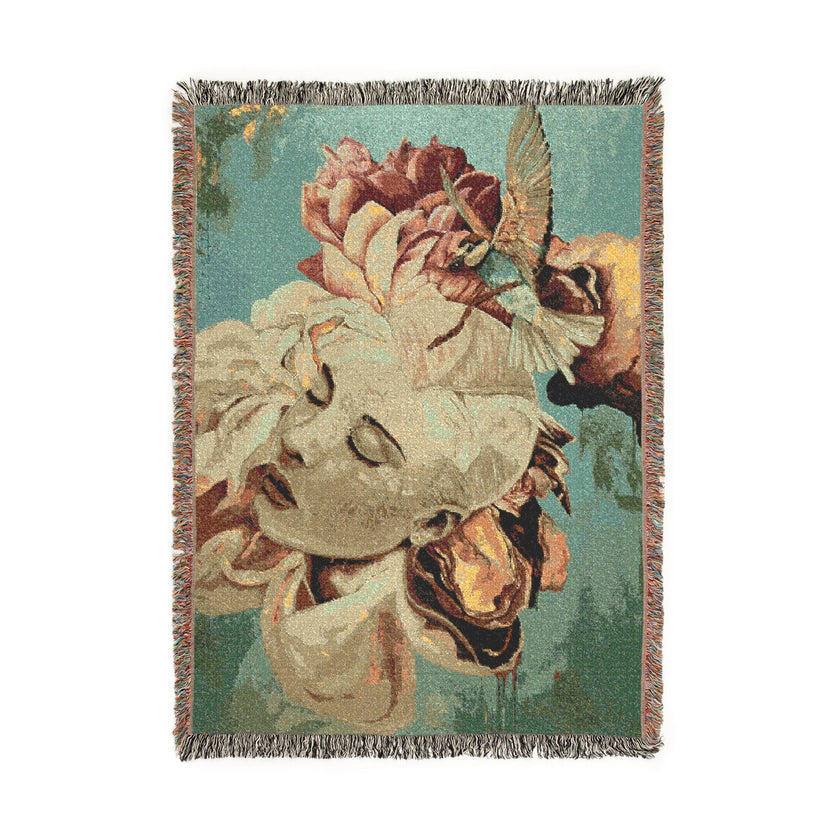 Couverture tissée (Luminescence) 52x37``
