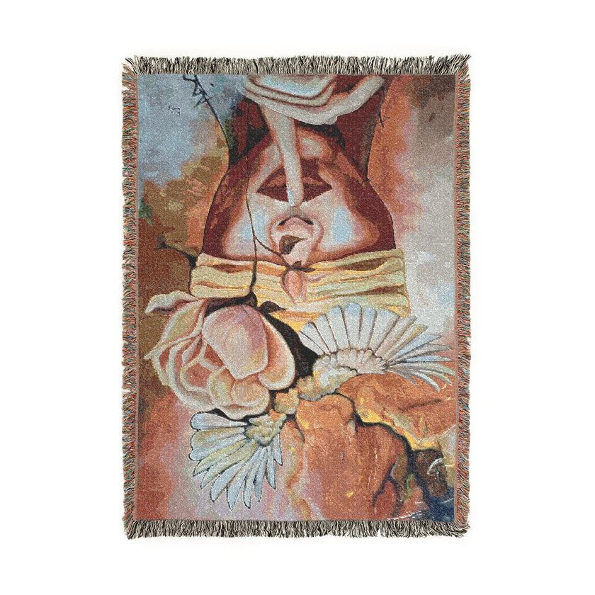 Couverture tissée (Silencio) 57x32``