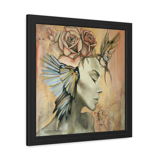 Framed Fine print art (Mientras Moria)