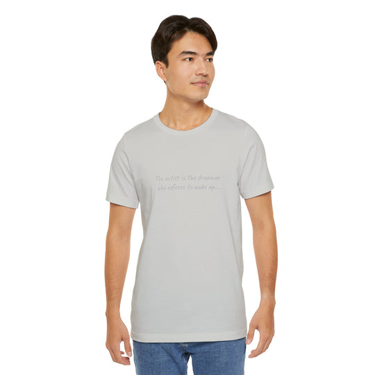 Tee-Shirt, Equilibrio grey, Back print