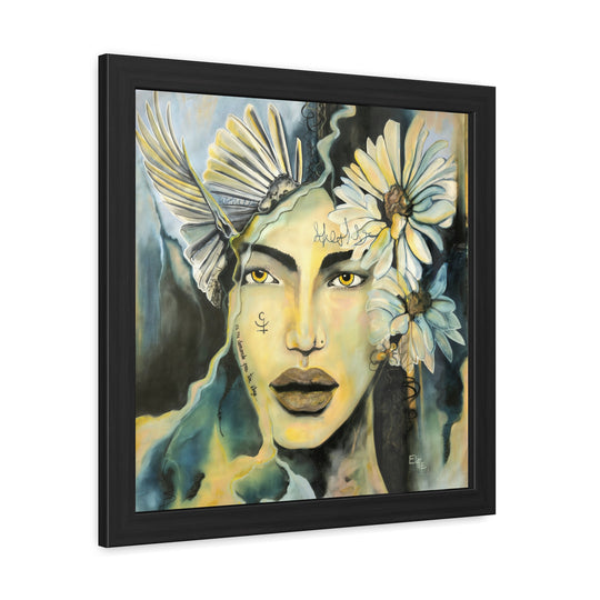 Framed Fine print art (Percefone)