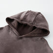 Hoodie backprint Equilibrio grey