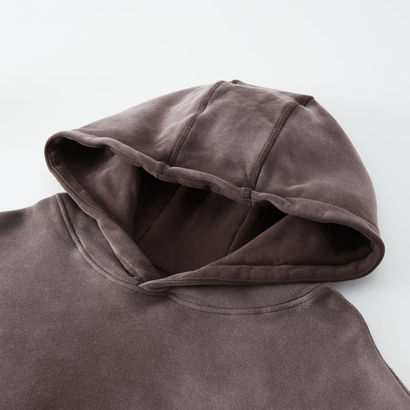 Hoodie backprint Equilibrio grey