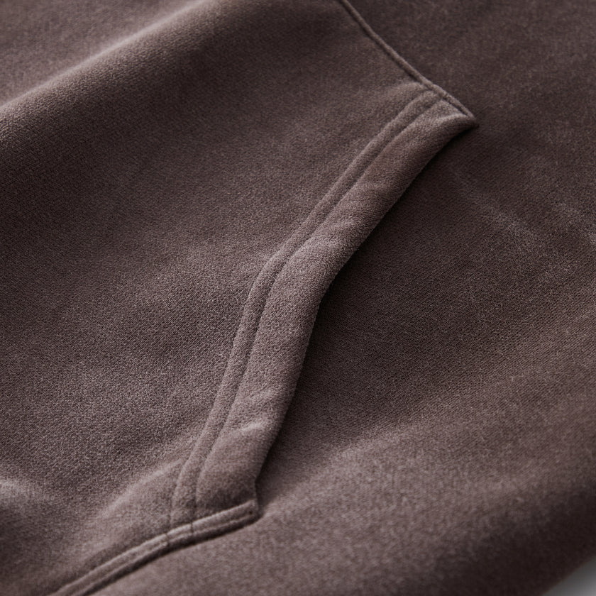 Hoodie backprint Equilibrio grey