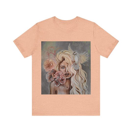 Tee-Shirt, Mira flores, front print