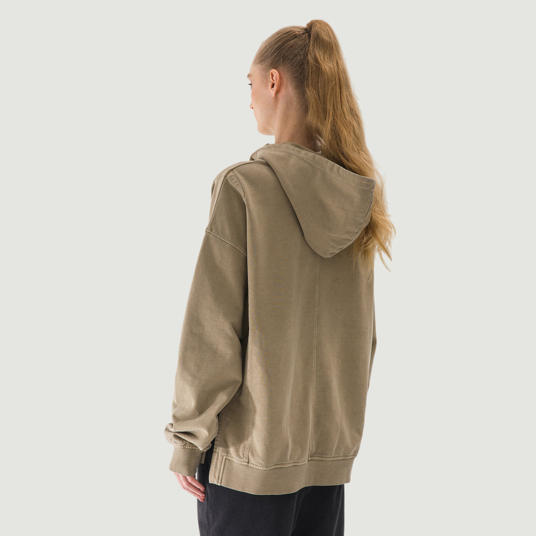 Hoodies Turtle neck back print