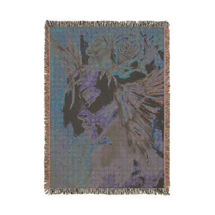 Couverture tissée (Mientras Moria) 52x37``