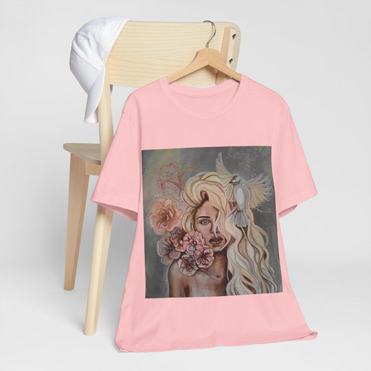 Tee-Shirt, Mira flores, front print