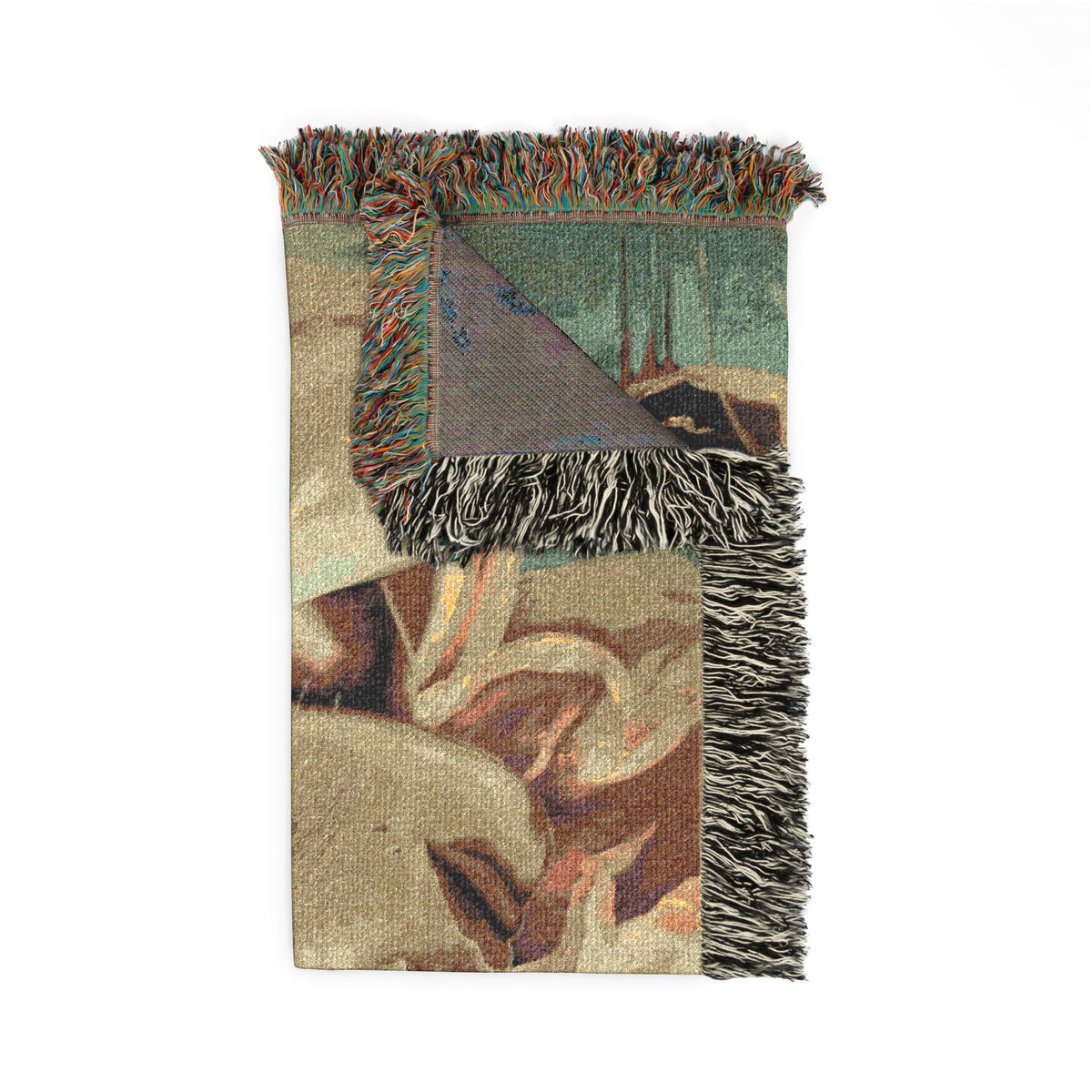 Couverture tissée (Luminescence) 52x37``