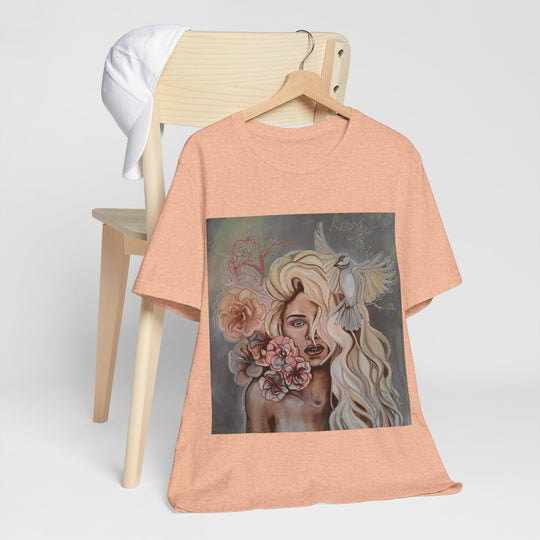 Tee-Shirt, Mira flores, front print