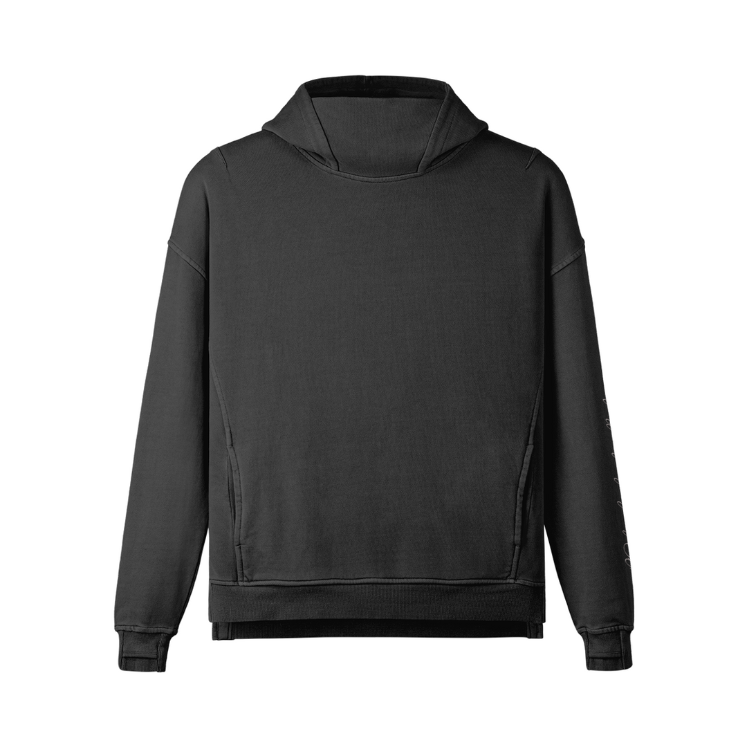 Hoodies Turtle neck back print
