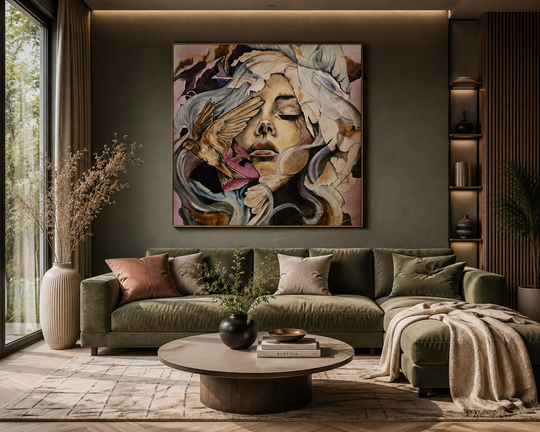 Refection (76x76 cm)
