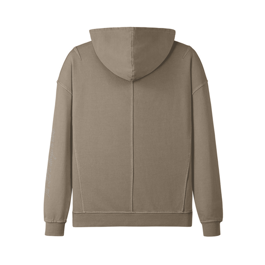 Hoodie ( Equilibrio grey)  oversize turtleneck