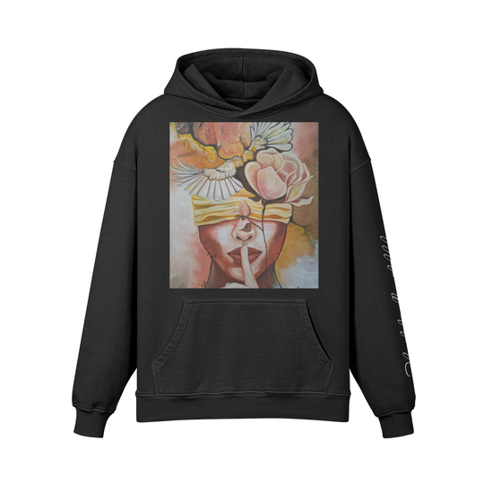 Hoodies Silencio print front