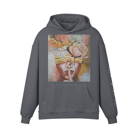 Hoodies Silencio print front